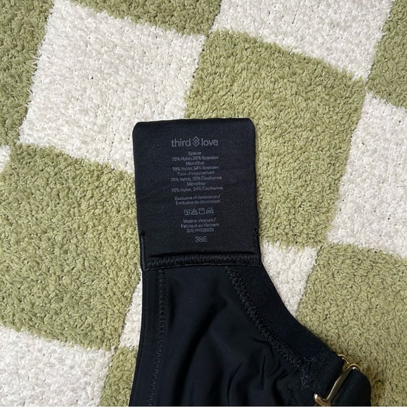 ThirdLove 24/7 Classic Unlined Minimizer Bra in Black - Picture 5 of 9